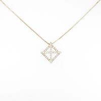 K18YG ダイヤモンドネックレス