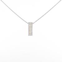 K18YG／K18WG ダイヤモンドネックレス