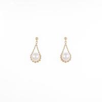 K18YG アコヤパールピアス