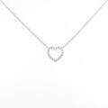 ティファニー メトロ ハート ミニ ネックレス