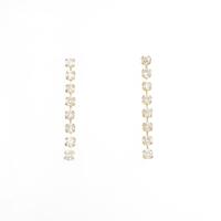 【新品】K18YG ダイヤモンドピアス