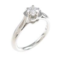 シャネル カメリア リング 0．26ct・D・VVS2・VG