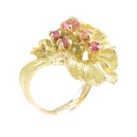 イワクラコウジ サク カラーストーンリング