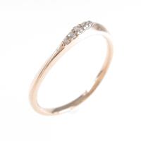 K18PG ダイヤモンドリング