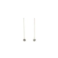 K18YG ダイヤモンドピアス