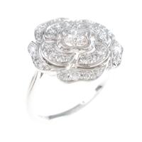 シャネル カメリア リング