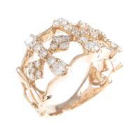 K18PG ダイヤモンドリング