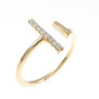 【リメイク】K18YG ダイヤモンドリング