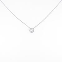 【リメイク】K18WG ダイヤモンドネックレス