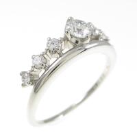 プラチナダイヤモンドリング 0．277ct・F・SI1・EXT