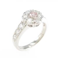 プラチナダイヤモンドリング 0．134ct・LP・SI2