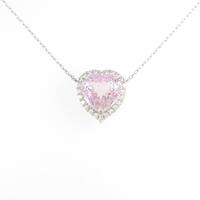 【リメイク】PT ハート クンツァイトネックレス