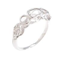 K18WG ダイヤモンドリング