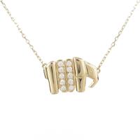 ミキモト エレファント ダイヤモンドネックレス