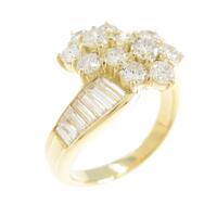 K18YG ダイヤモンドリング