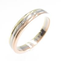 カルティエ スリーゴールド リング