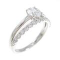 プラチナダイヤモンドリング 0．538ct・D・VVS1・EXT