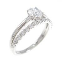 プラチナダイヤモンドリング 0．538ct・D・VVS1・EXT