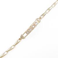 K18YG ダイヤモンドブレスレット