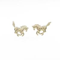 【新品】K18YG ホース ピアス