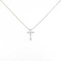 K10YG クロス キュービックネックレス