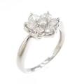 PT フラワー ダイヤモンドリング