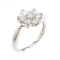 PT フラワー ダイヤモンドリング