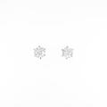 【リメイク】ST／プラチナダイヤモンドピアス 0．429ct・0．445ct・F・VVS2?VS1・EXT H＆C