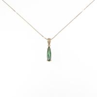 K18YG トルマリンネックレス