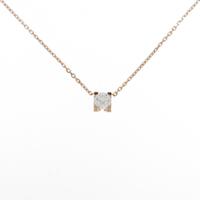 カルティエ Cドゥ カルティエ ダイヤモンドネックレス 0．30ct・G・VS1・EXT