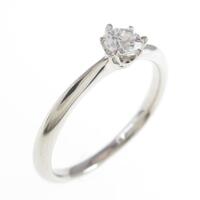 プラチナダイヤモンドリング 0．209ct F IF 3EXT H＆C