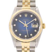 ロレックス 16233G． デイトジャスト SSxYG 自動巻