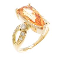 K18YG インペリアルトパーズリング