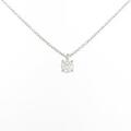 ティファニー ソリティア ネックレス 0．25ct H VVS2 3EXT