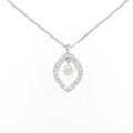 【新品】プラチナダイヤモンドネックレス 0．234ct E SI1 GOOD