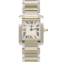 カルティエ W51007Q4 タンクフランセーズ コンビ SSxYG クォーツ