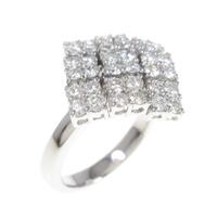 18KWG ダイヤモンドリング