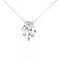 K18WG ダイヤモンドネックレス