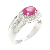 K14WG ルビーリング