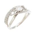 プラチナダイヤモンドリング 0．323ct H SI1 GOOD