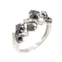 K18WG ダイヤモンドリング