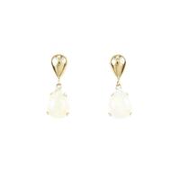 K18YG オパールピアス