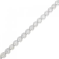 750WG ダイヤモンド ブレスレット 5.00CT