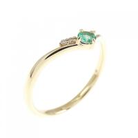K10YG エメラルド リング
