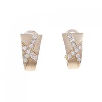 K18PG ダイヤモンド ピアス 0.28CT