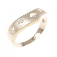 K18PG ダイヤモンド リング 0.05CT