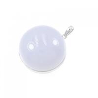 K18WG カルセドニー ペンダント 20.00CT