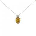 K18WG スフェーン ネックレス 2.00CT