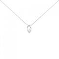 K18WG ダイヤモンド ネックレス 0.10CT