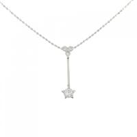 K18WG ダイヤモンド ネックレス 0.20CT